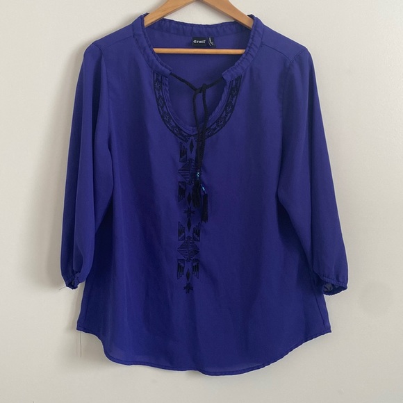 Chiffon Dress Shirt - Picture 1 of 3